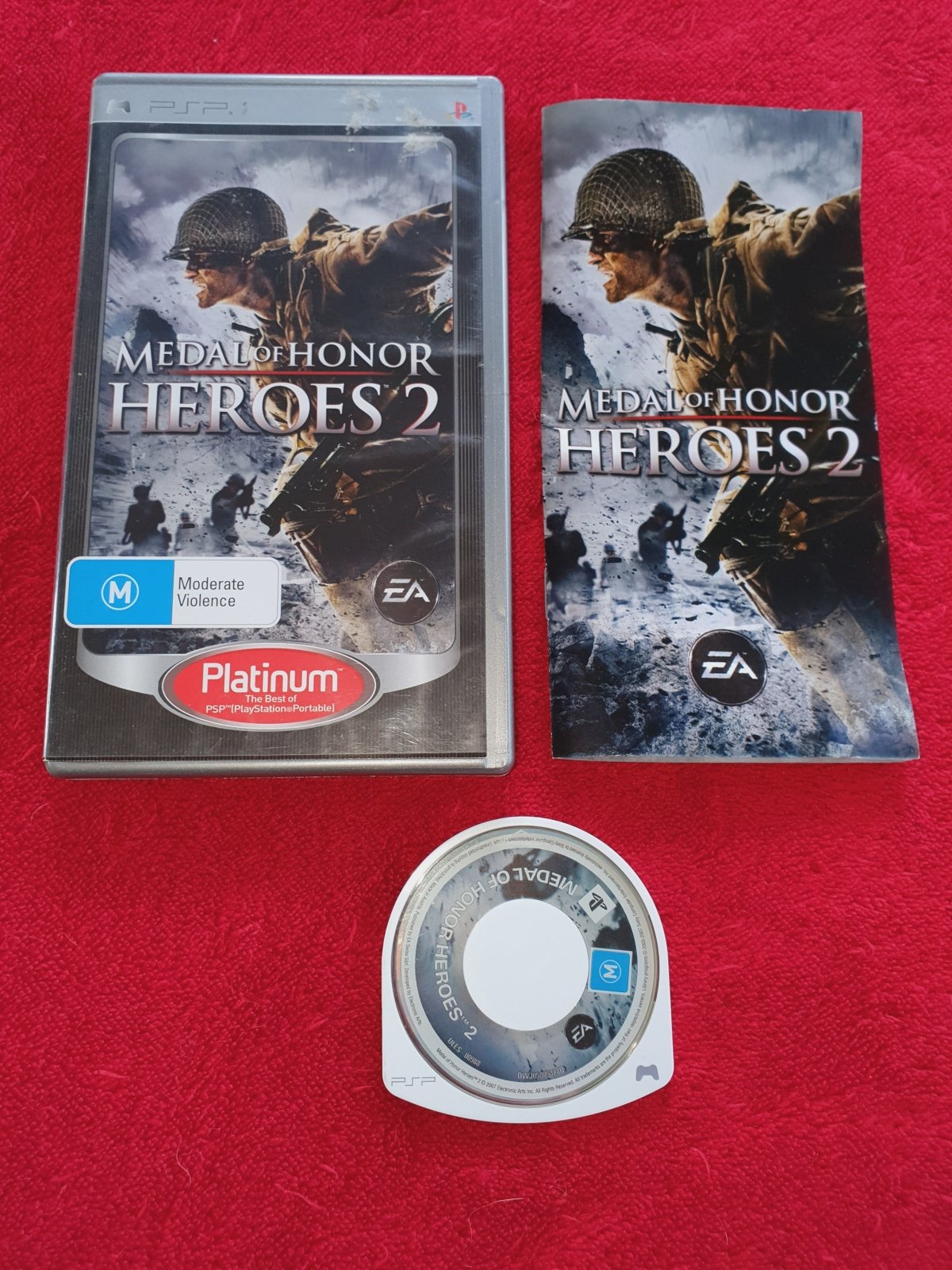 Medal Of Honor: Heroes 2 - PSP Game - Play Station Portable (PSP), Games, Shooter - Level Up Gaming NZ