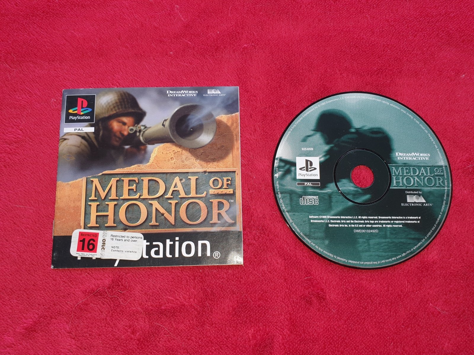 Medal of Honor - PS1 Game *Original* - PlayStation, Games, Shooter - Level Up Gaming NZ
