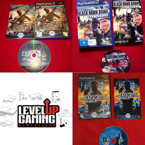 Medal of Honor: Rising Sun, Team Sabre & 007: Agent Under Fire - PS2 Games