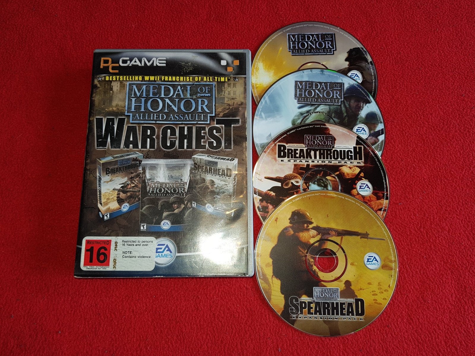 MoH: Allied Assault War Chest - PC Game - PC games, Shooter - Level Up Gaming NZ