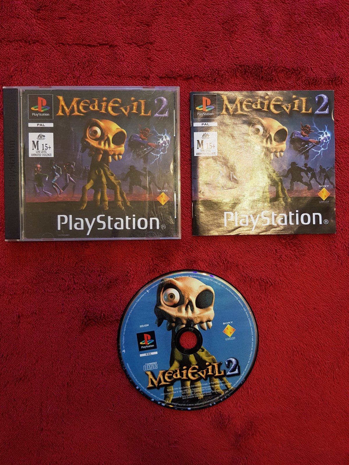 MediEvil 2 - RARE PS1 Game - PlayStation, Games, Action and adventure - Level Up Gaming NZ