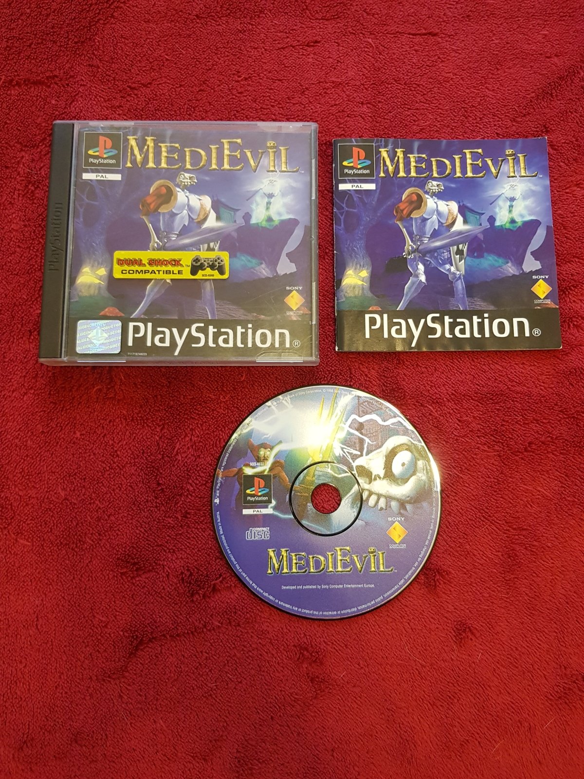 MediEvil - RARE PS1 Game - PlayStation, Games, Action and adventure - Level Up Gaming NZ