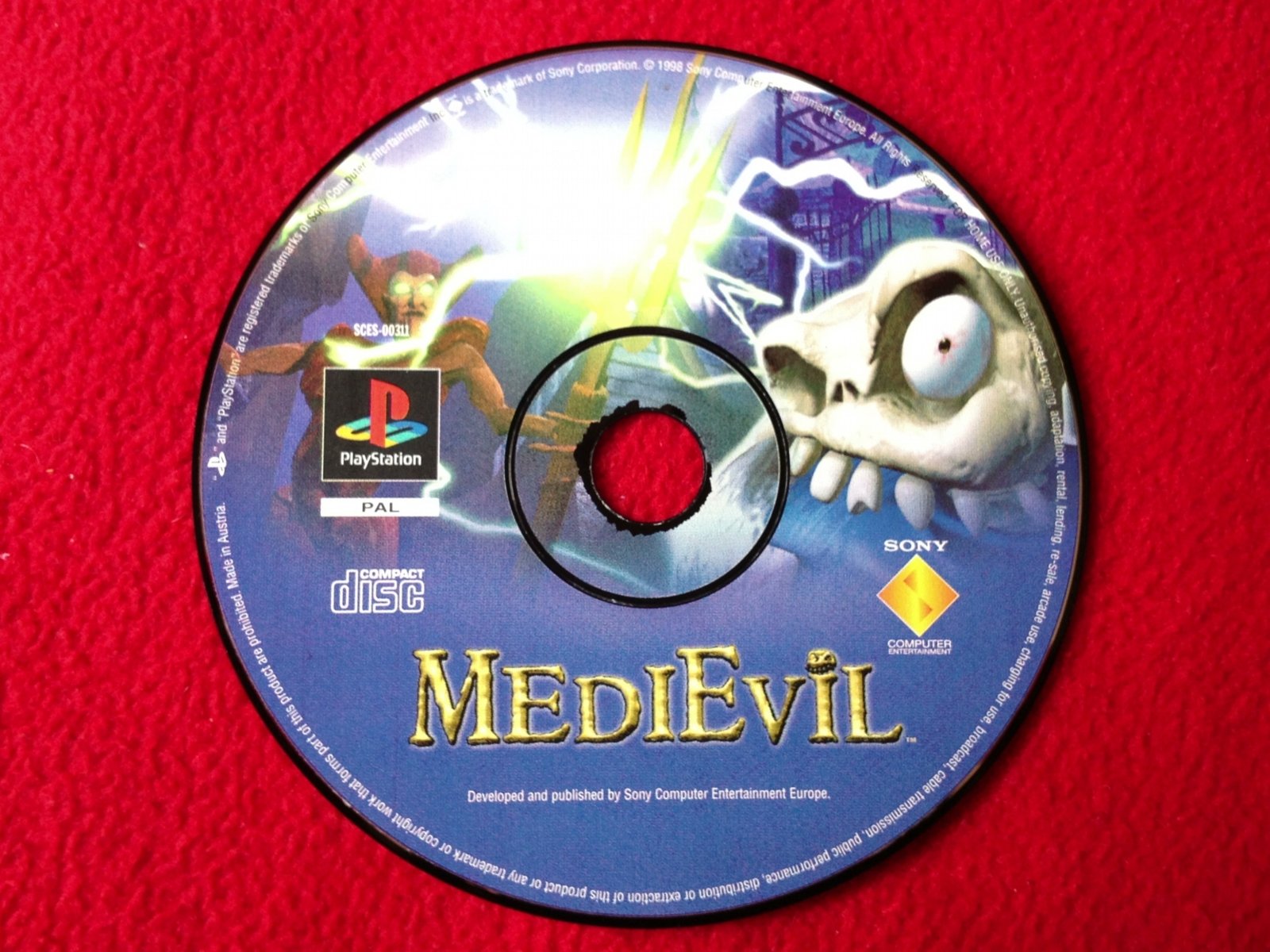 MediEvil - PS1 Game - PlayStation, Games, Action and adventure - Level Up Gaming NZ