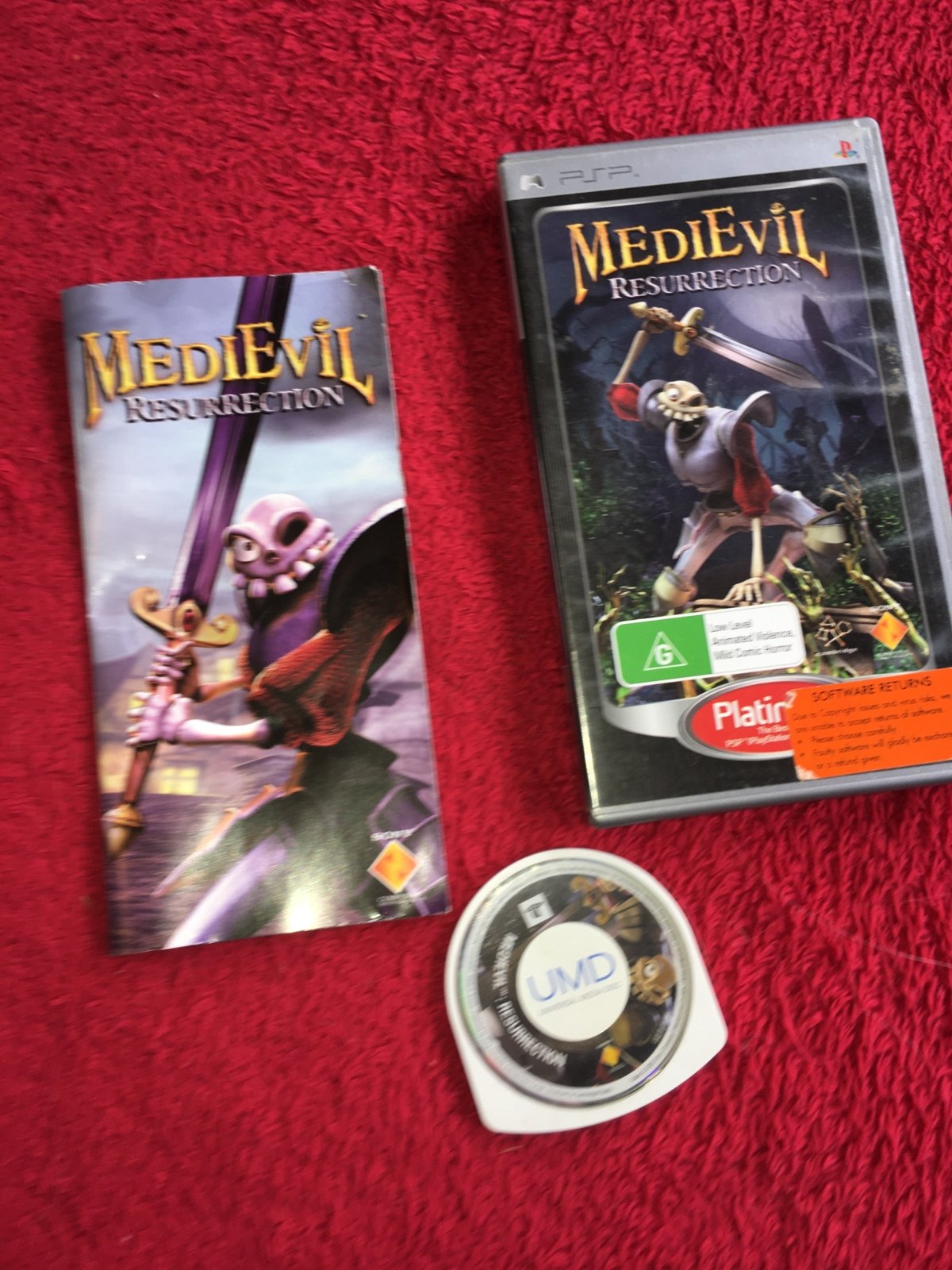 MediEvil Resurrection - PSP Game - Play Station Portable (PSP), Games, Action and Adventure - Level Up Gaming NZ