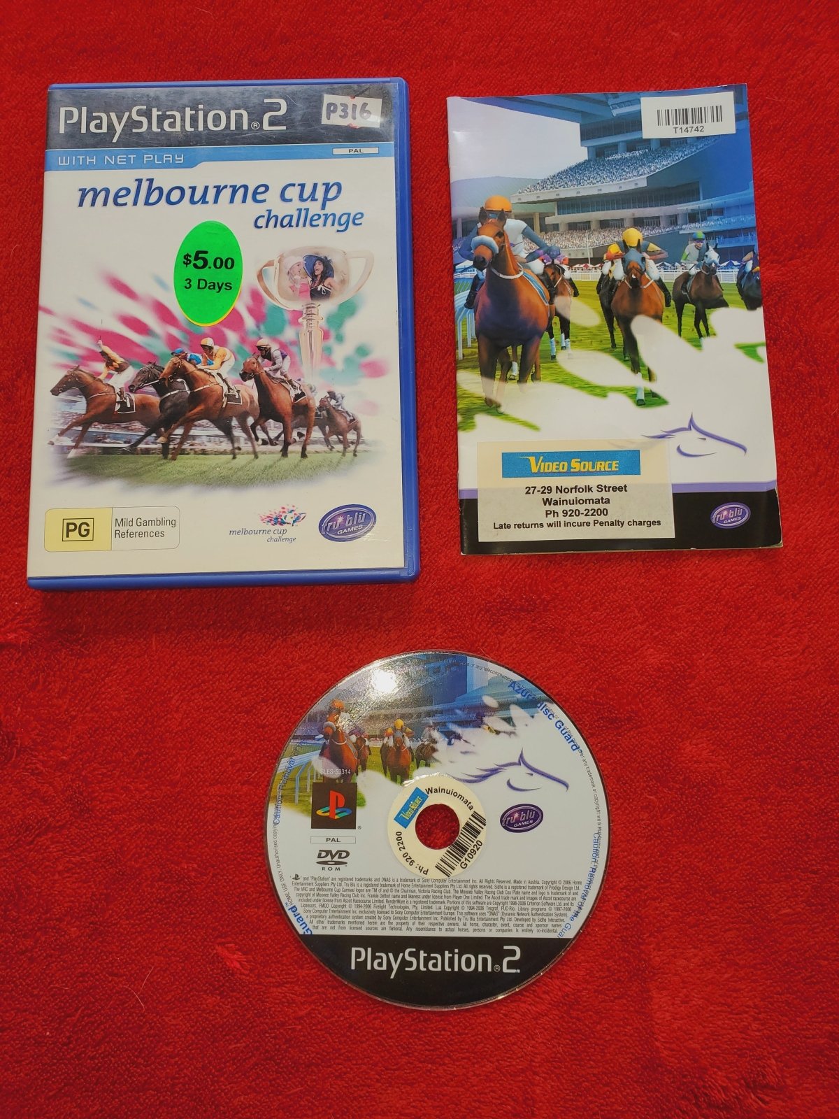 Melbourne Cup Challenge - PS2 Game - PlayStation 2, Games, Sports - Level Up Gaming NZ