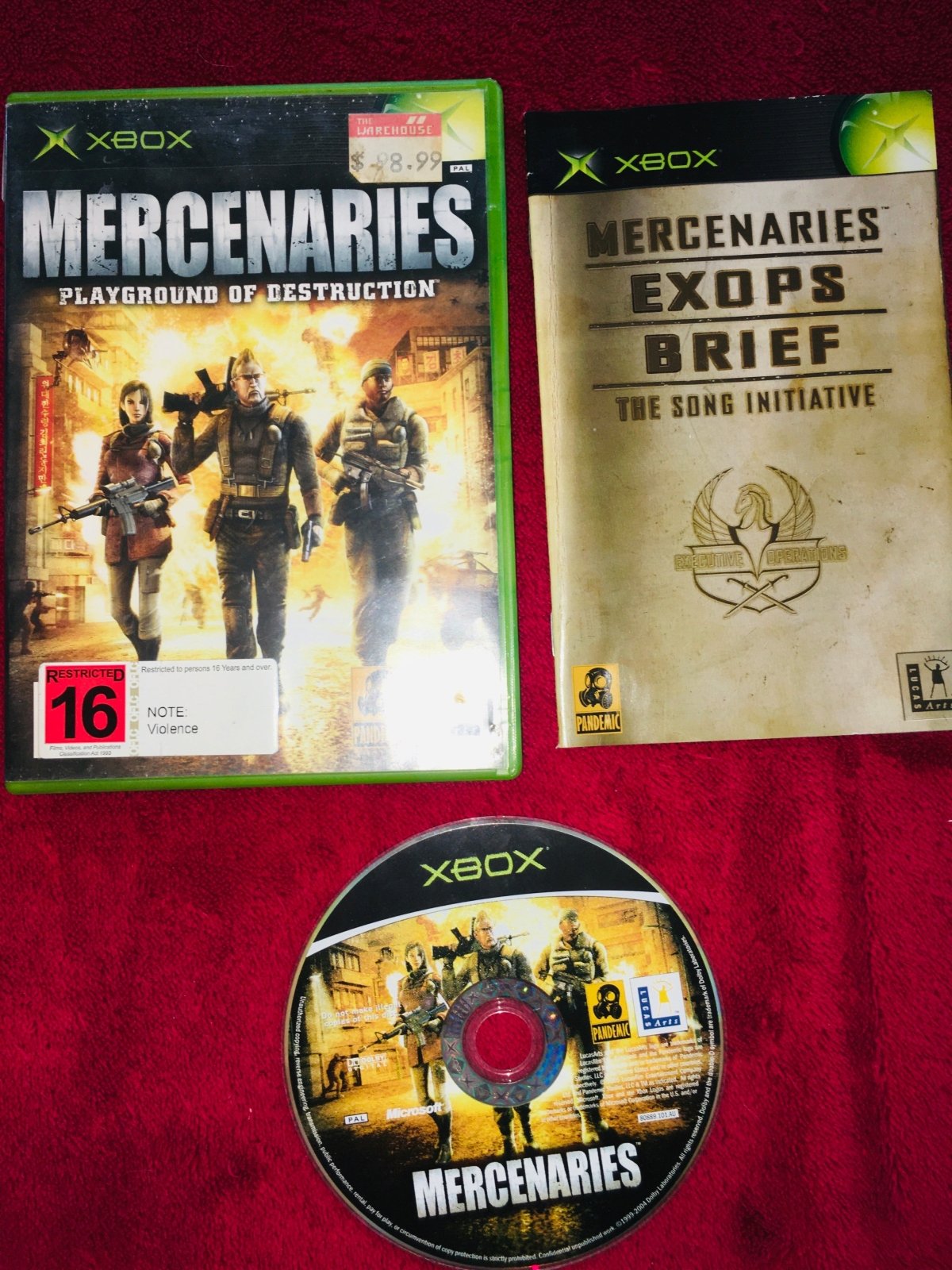 Mercenaries: Playground of Destruction - XBOX Game - Xbox, Games, Shooter - Level Up Gaming NZ