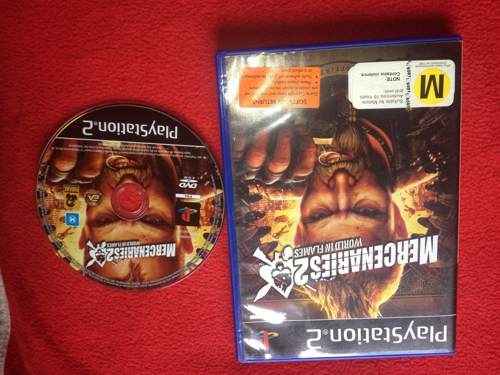 Mercenaries 2: World in Flames - PS2 Game - PlayStation 2, Games, Shooter - Level Up Gaming NZ