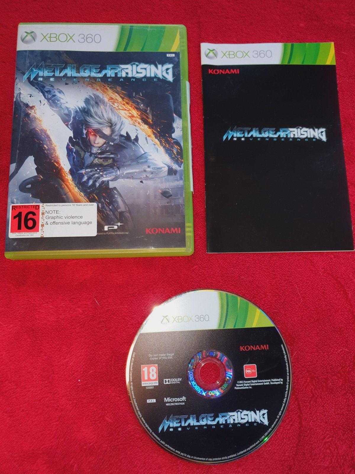 Metal Gear Rising: Revengeance - 8.5/10! XBOX360 Game - Xbox 360, Games, Action and adventure - Level Up Gaming NZ