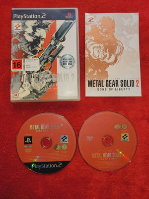 Metal Gear Solid 2: Sons of Liberty - COMPLETE PS2 Game