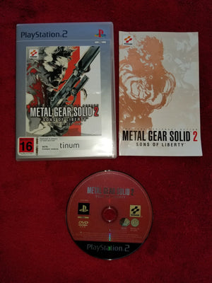 Metal Gear Solid 2: Sons of Liberty - 9.6/10! PS2 Game