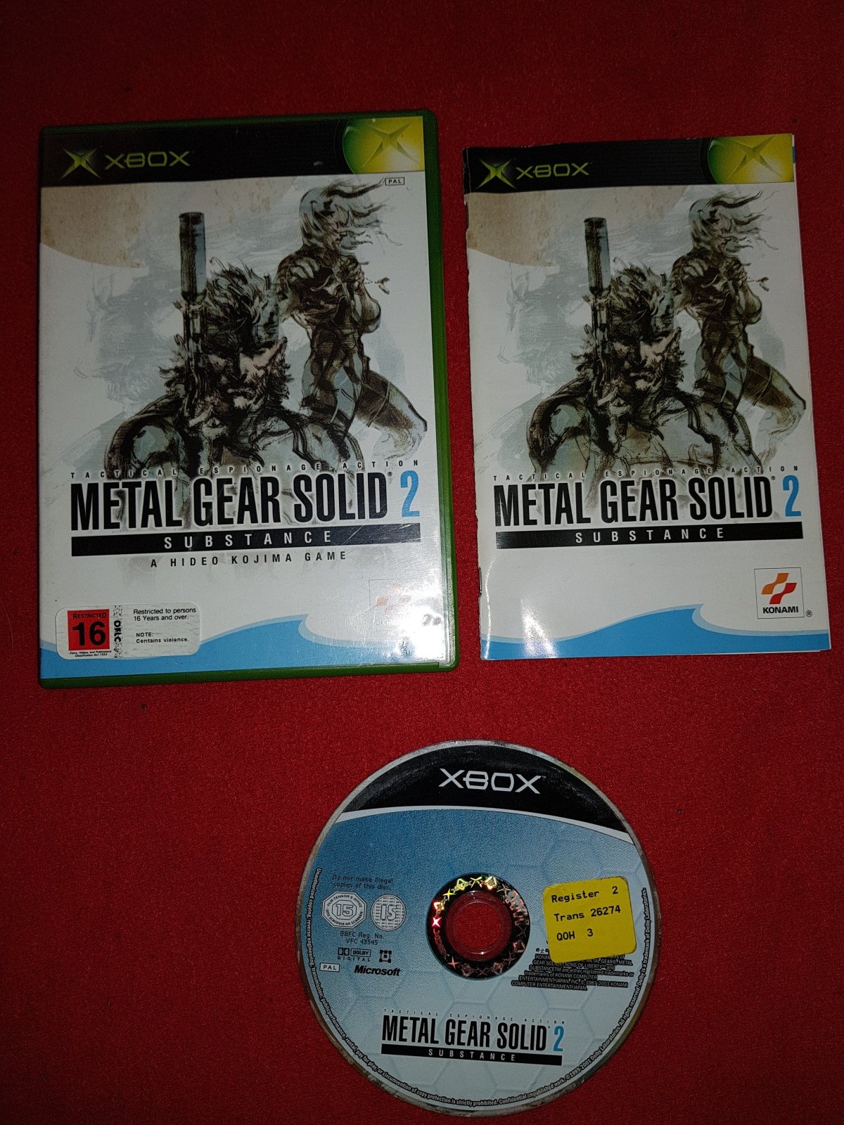 Metal Gear Solid 2: Substance - XBOX Game - Xbox, Games, Action and adventure - Level Up Gaming NZ