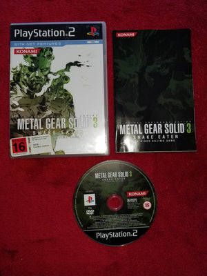 Metal Gear Solid 3: Snake Eater - RARE PS2 Game