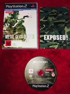 Metal Gear Solid 3: Snake Eater - RARE PS2 Game