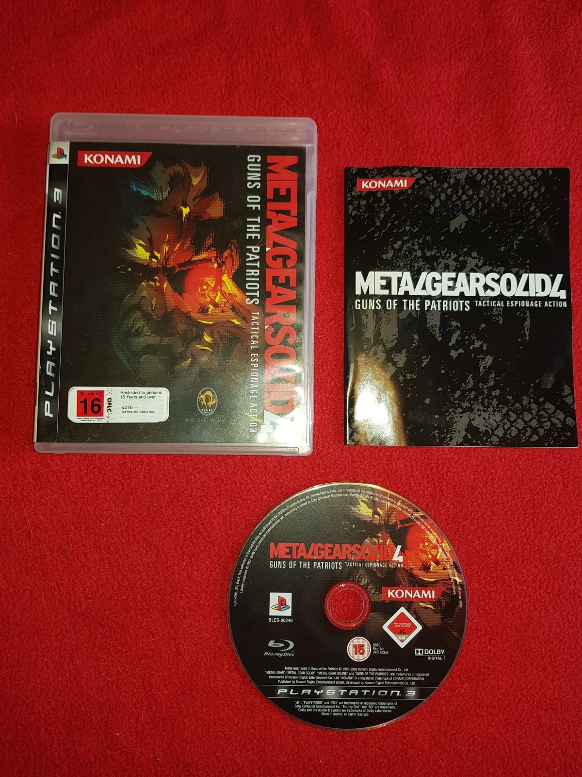 Metal Gear Solid 4 - PS3 Game - PlayStation 3, Games, Shooter - Level Up Gaming NZ