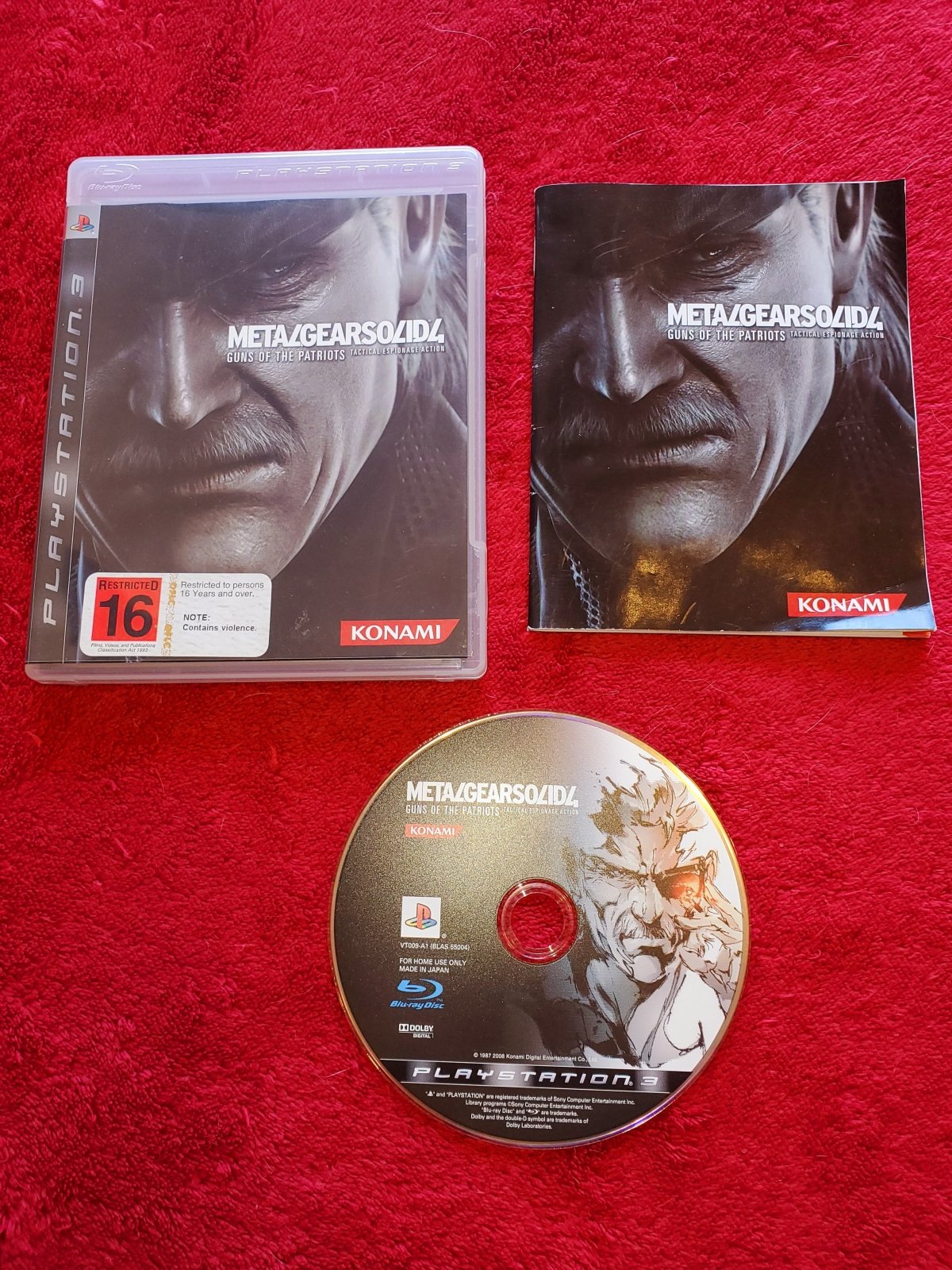 Metal Gear Solid 4 - 9.5/10! PS3 Game - PlayStation 3, Games, Shooter - Level Up Gaming NZ