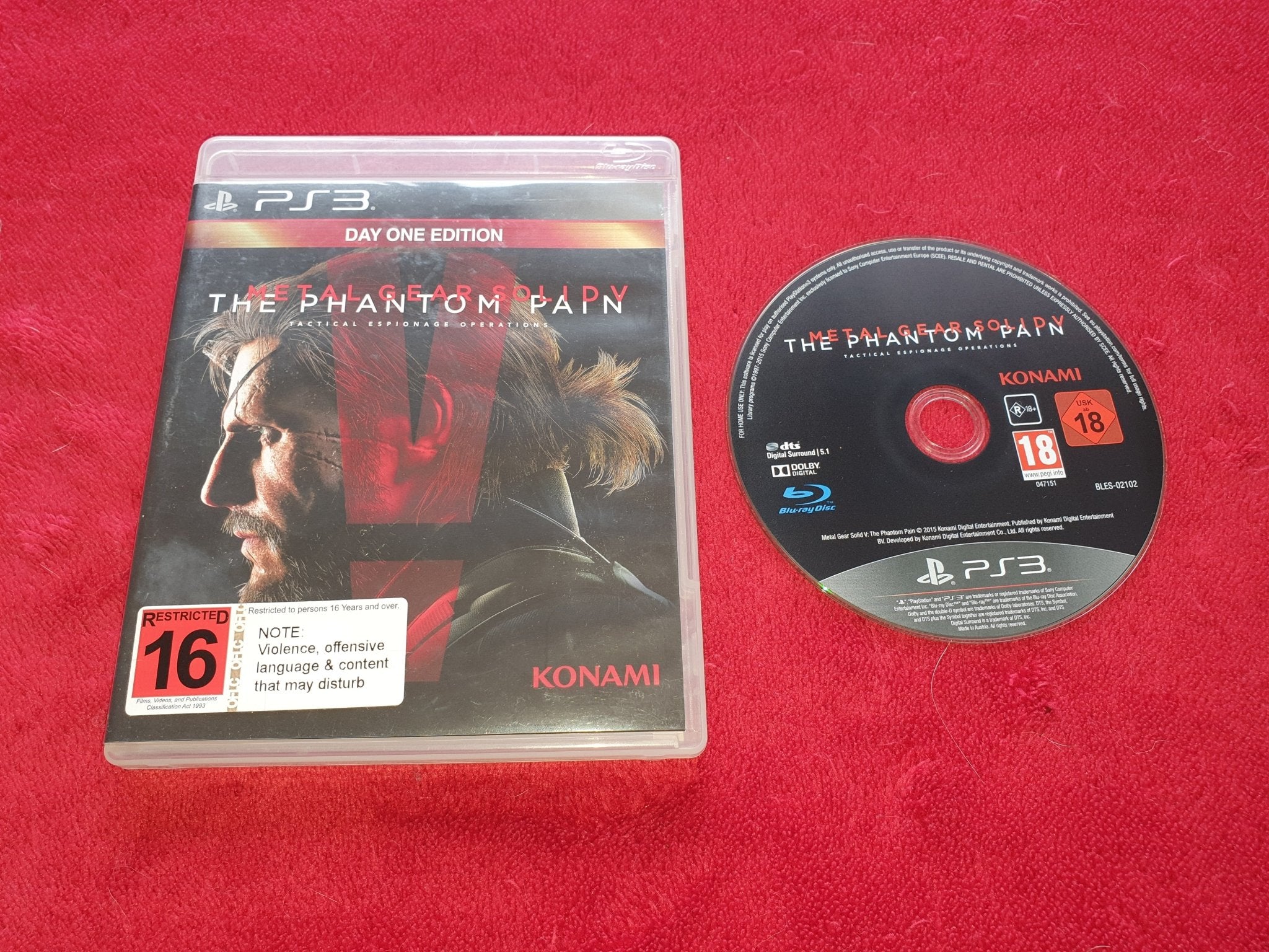 Metal Gear Solid V: The Phantom Pain - 10/10! PS3 Game - PlayStation 3, Games, Shooter - Level Up Gaming NZ