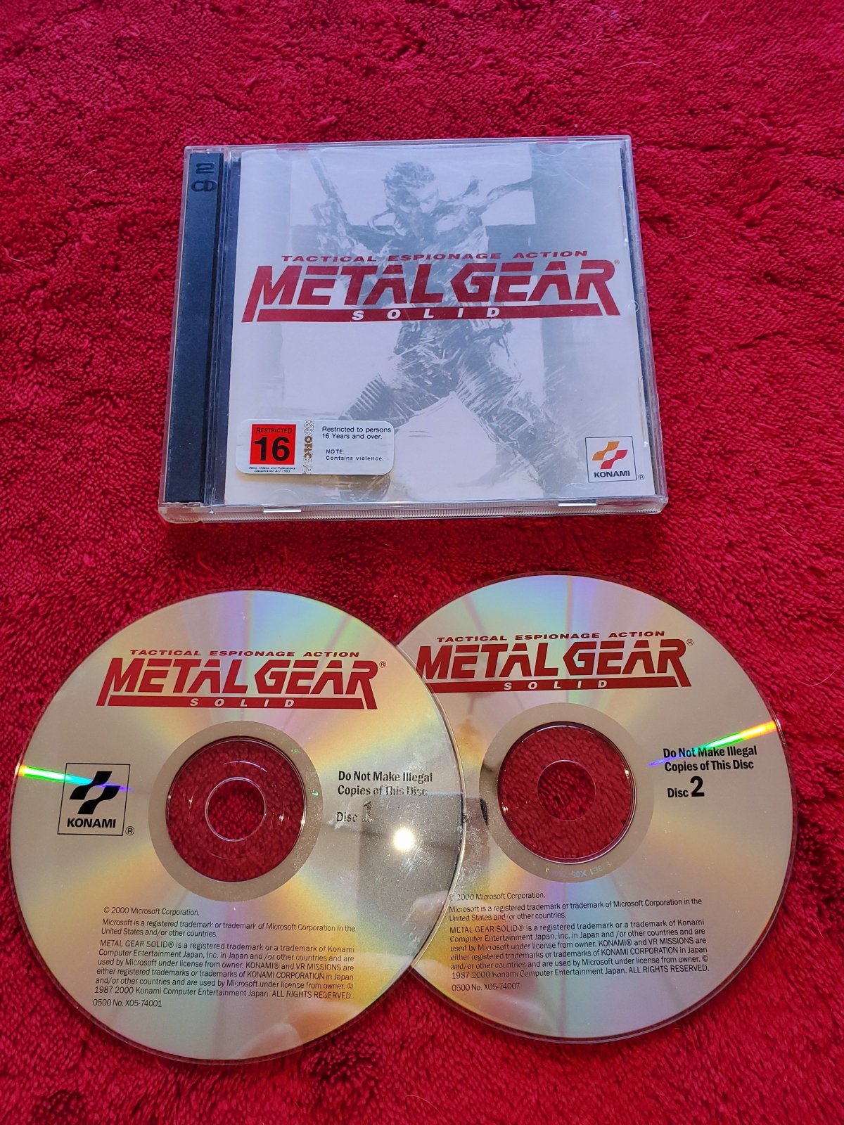Metal Gear Solid - ORIGINAL PC Game - PC games, Action and adventure - Level Up Gaming NZ