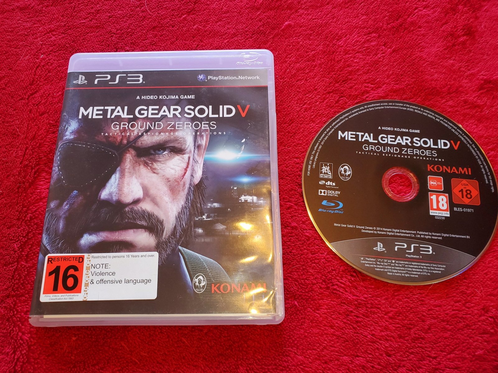 Metal Gear Solid V: Ground Zeroes - PS3 Game - PlayStation 3, Games, Action and adventure - Level Up Gaming NZ