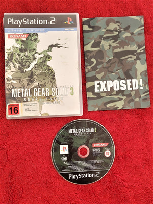 Metal Gear Solid 3: Snake Eater - RARE PS2 Game