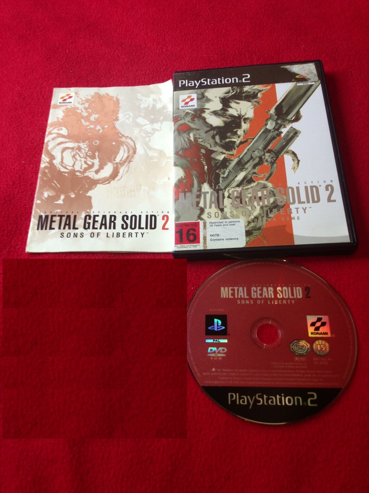 Metal Gear Solid 2: Sons of Liberty - PS2 Game - PlayStation 2, Games, Shooter - Level Up Gaming NZ