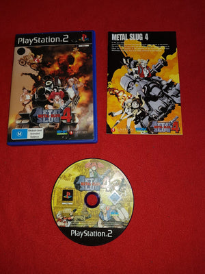 Metal Slug 4 - PS2 Game