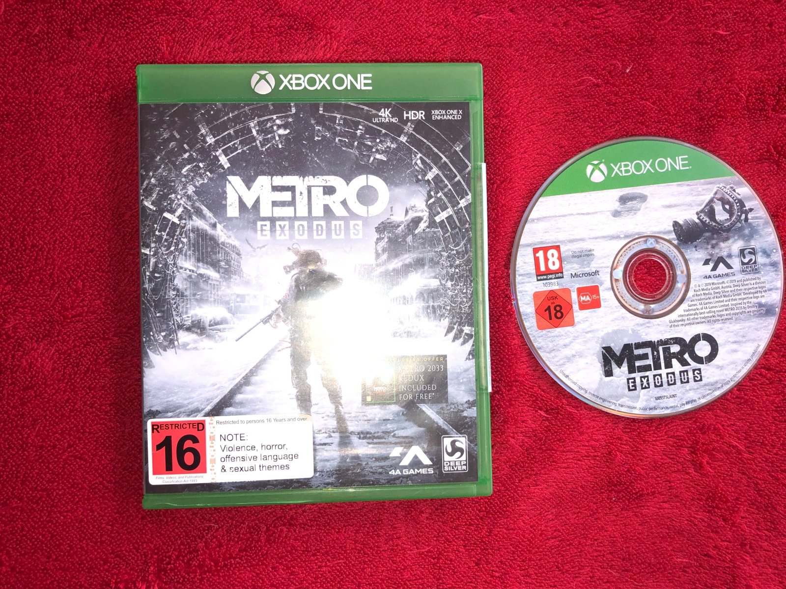 Metro Exodus - 8.5/10! Xbox One Game - Xbox One, Games - Level Up Gaming NZ