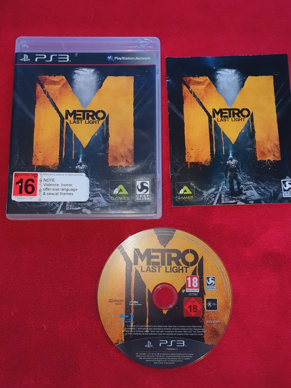 Metro: Last Light - 9/10! PS3 Game - PlayStation 3, Games, Shooter - Level Up Gaming NZ