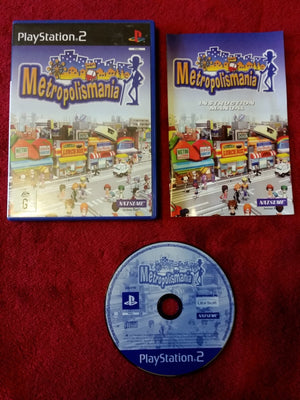 Metropolismania - RARE PS2 Game