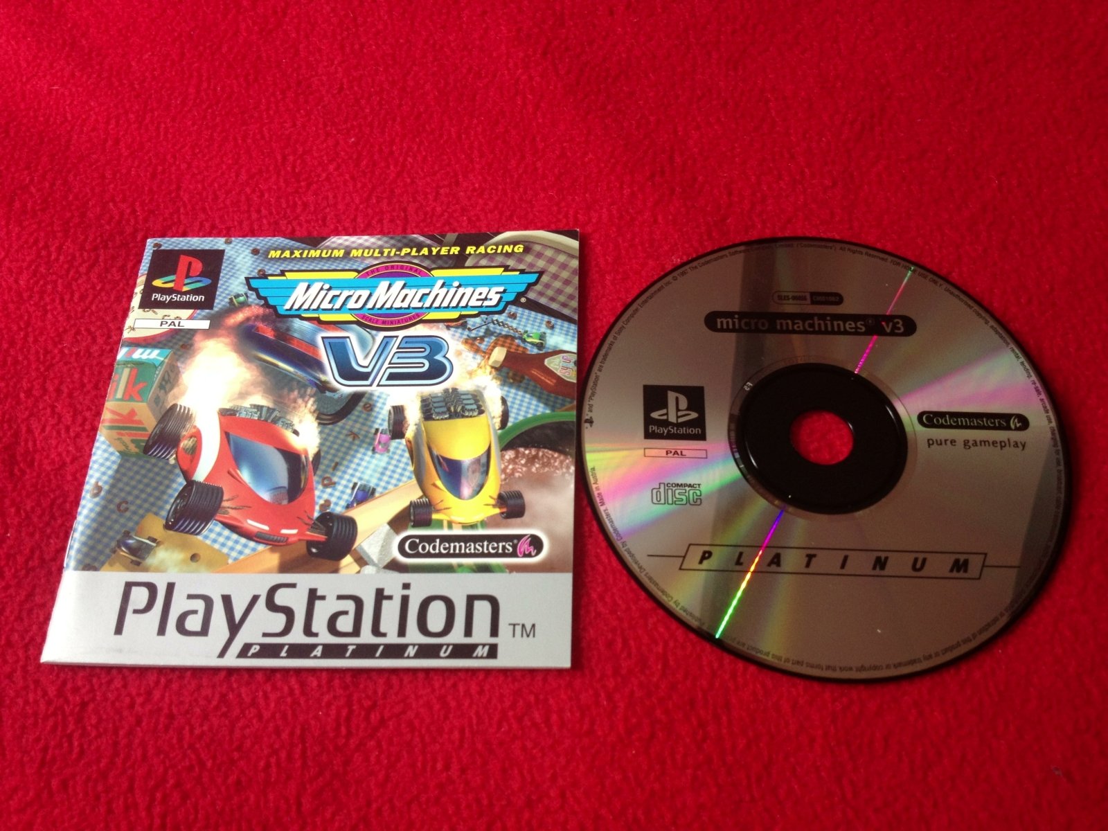 Micro Machines V3 - PS1 Game - PlayStation, Games, Driving and racing - Level Up Gaming NZ