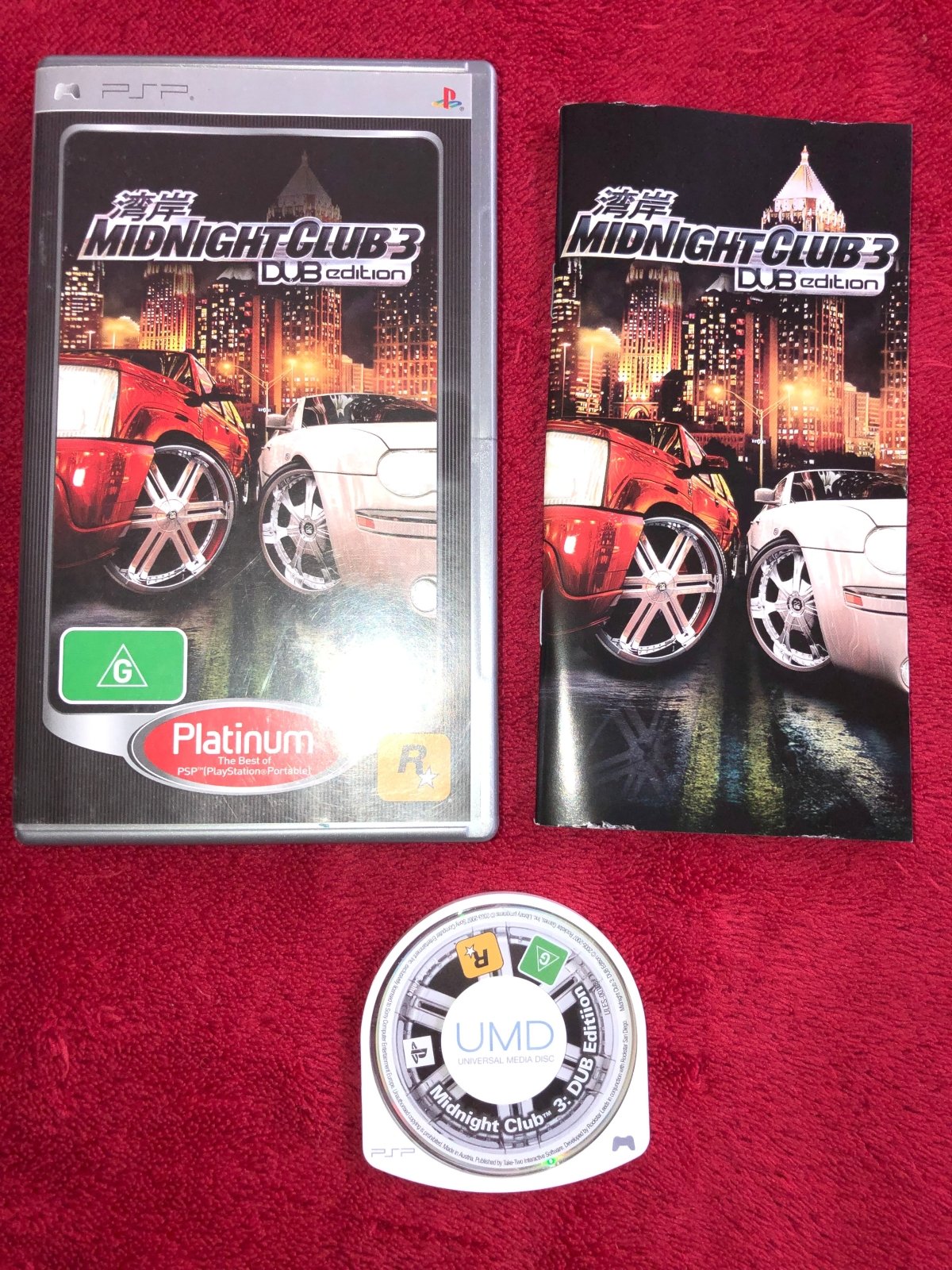 Midnight Club 3: DUB Edition - PSP Game - Play Station Portable (PSP), Games, Driving and Racing - Level Up Gaming NZ