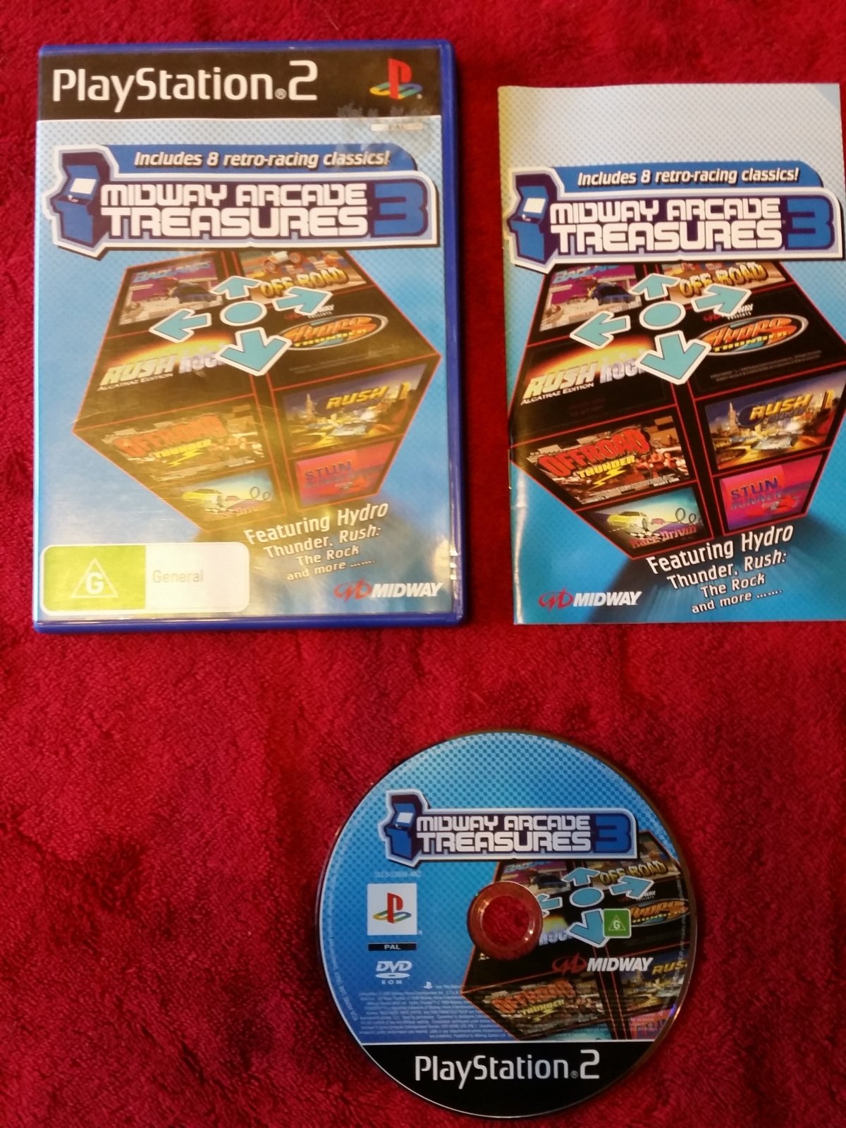 Midway Arcade Treasures 3 - RARE PS2 Game - PlayStation 2, Games, Driving and racing - Level Up Gaming NZ