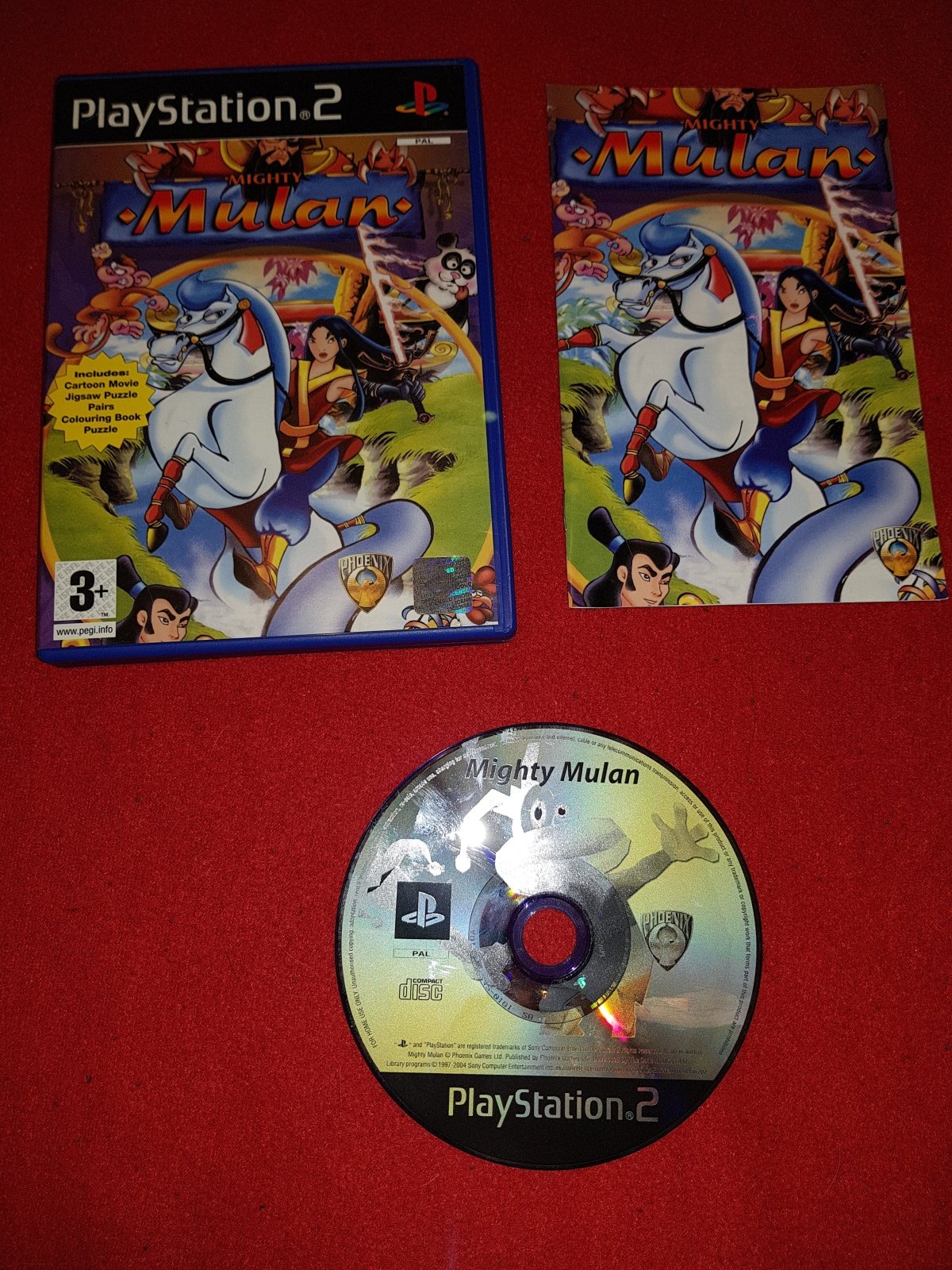 Mighty Mulan - PS2 Game - PlayStation 2, Games, Kids and educational - Level Up Gaming NZ
