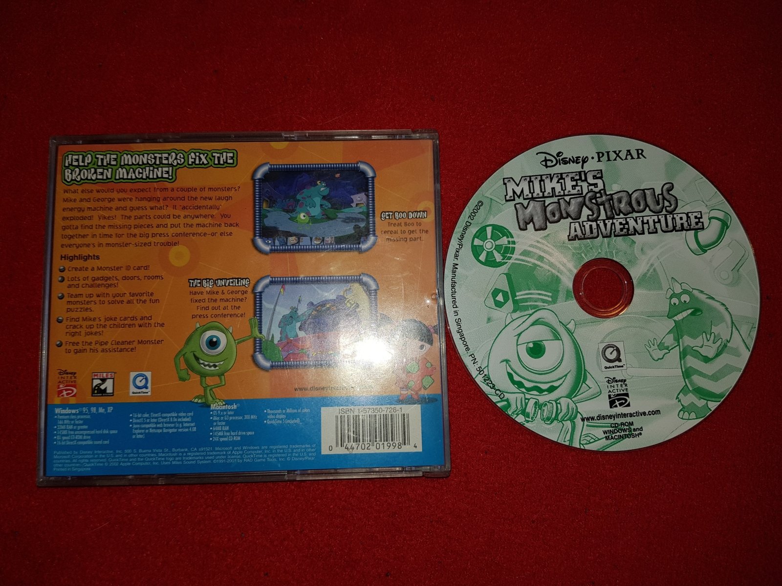 Monsters, Inc.: Mike's Monstrous Adventure - PC Game - PC games, Kids and educational - Level Up Gaming NZ