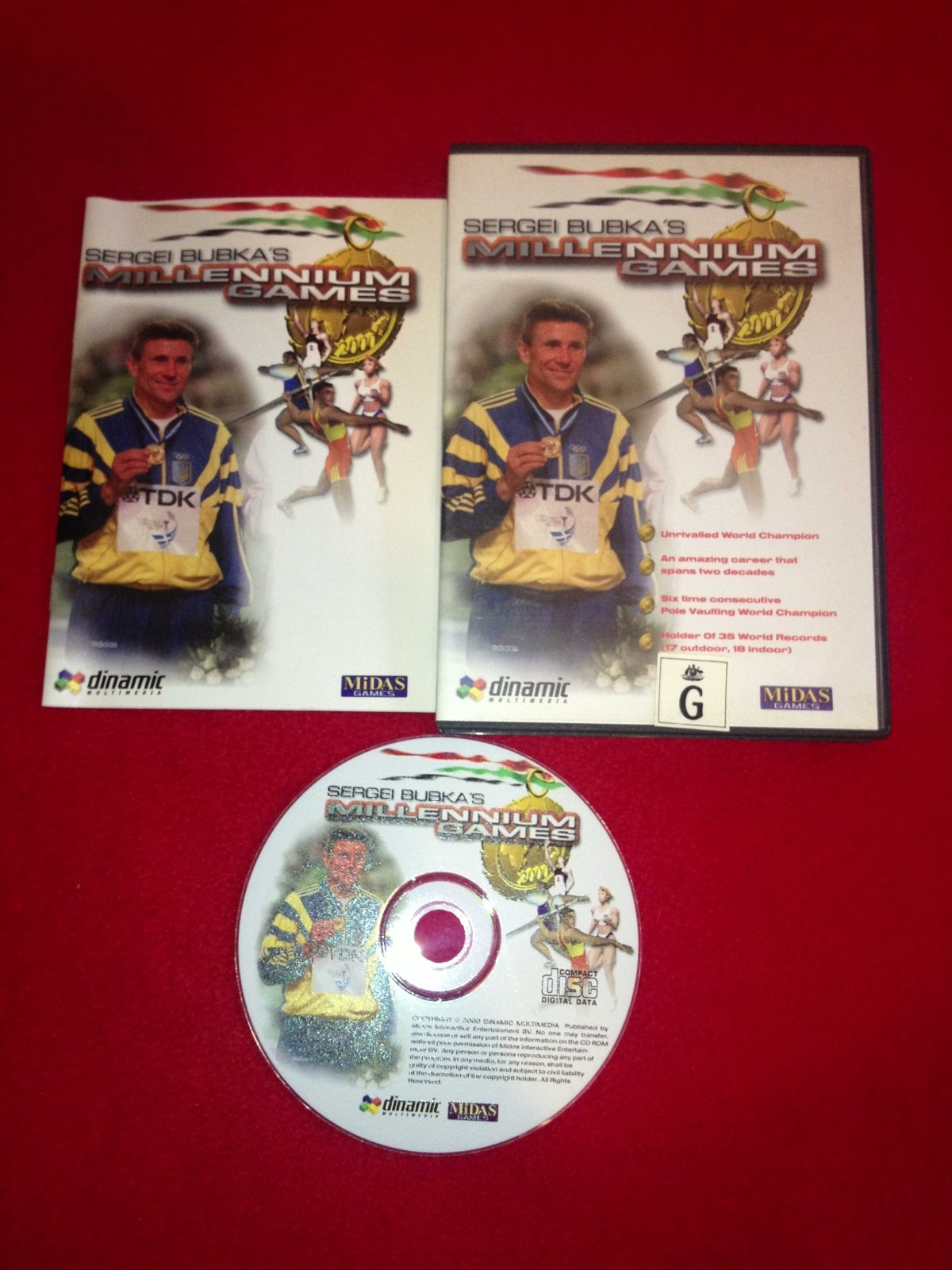 Sergei Bubka's Millennium Games - PC Game - PC games, Sports - Level Up Gaming NZ