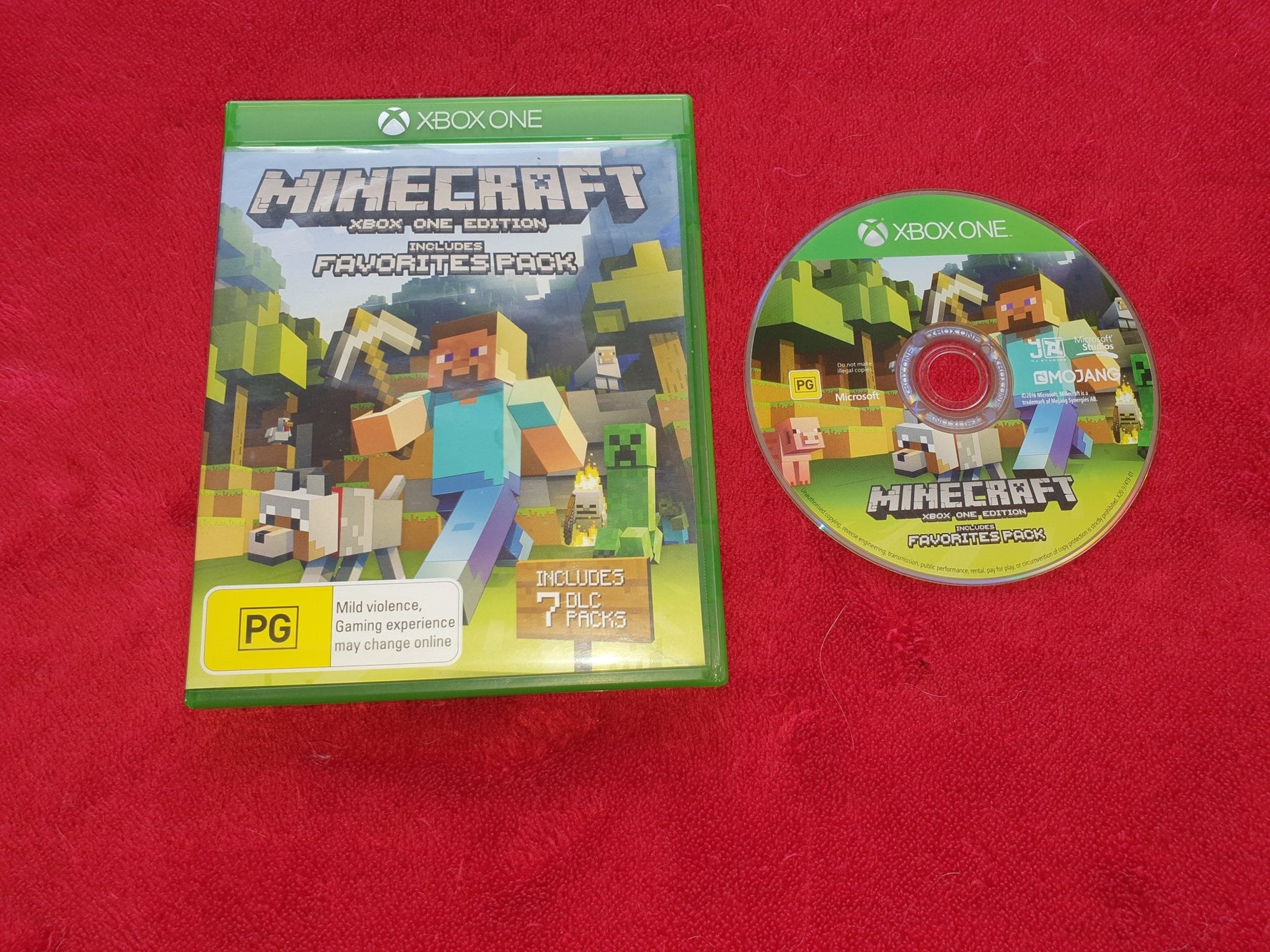 Minecraft: Includes Favourites Pack - Xbox One Game - Xbox One - Xbox One, Games - Level Up Gaming NZ