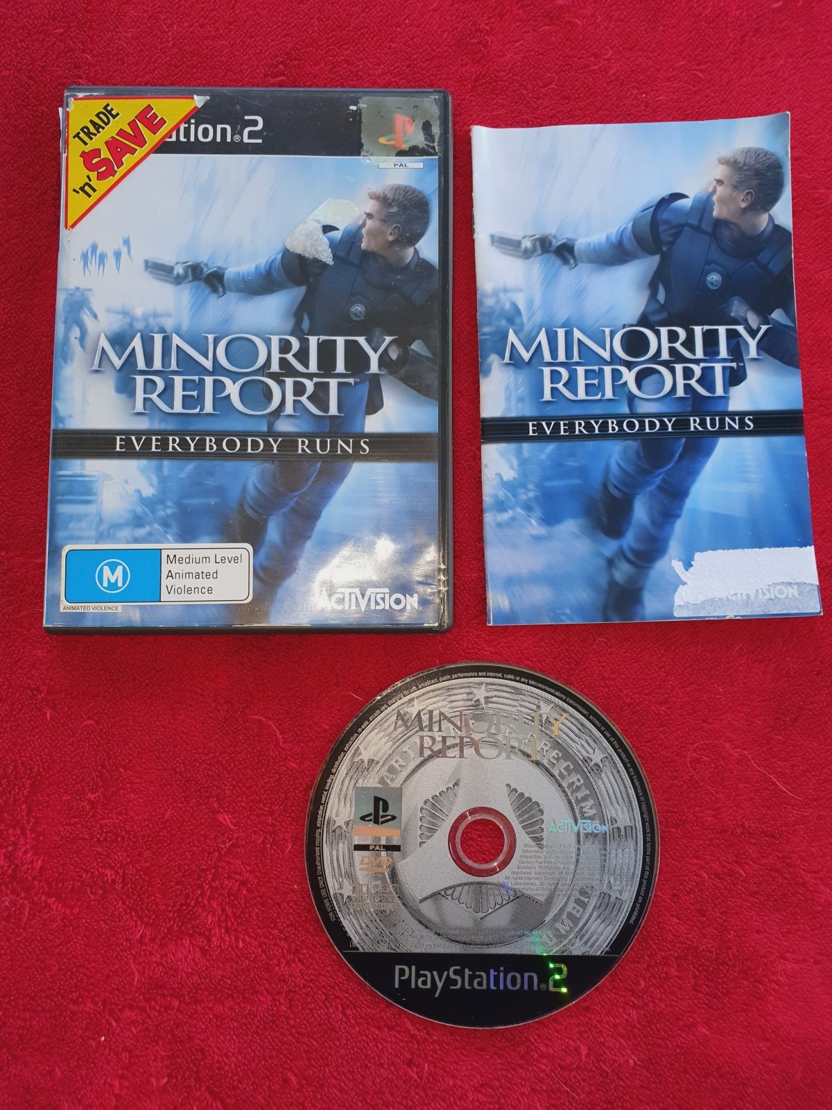 Minority Report: Everybody Runs - PS2 Game - PlayStation 2, Games, Action and adventure - Level Up Gaming NZ