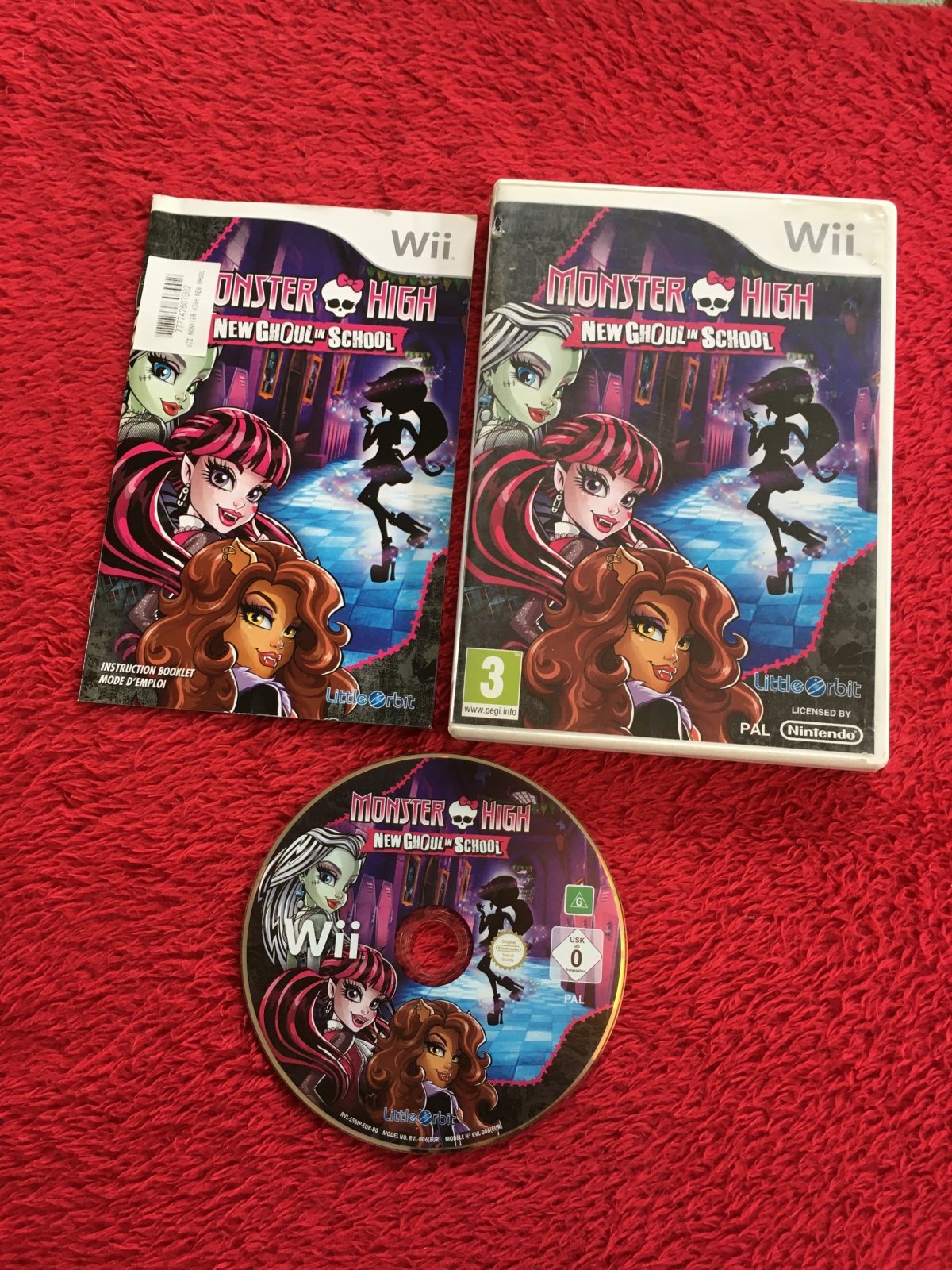 Monster High: New Ghoul in School - Wii Game - Wii Games - Level Up Gaming NZ