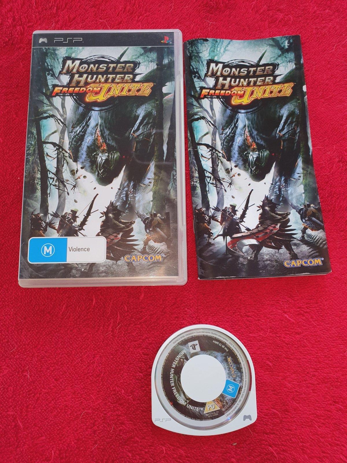 Monster Hunter Freedom Unite - PSP Game - Play Station Portable (PSP), Games, Role playing - Level Up Gaming NZ