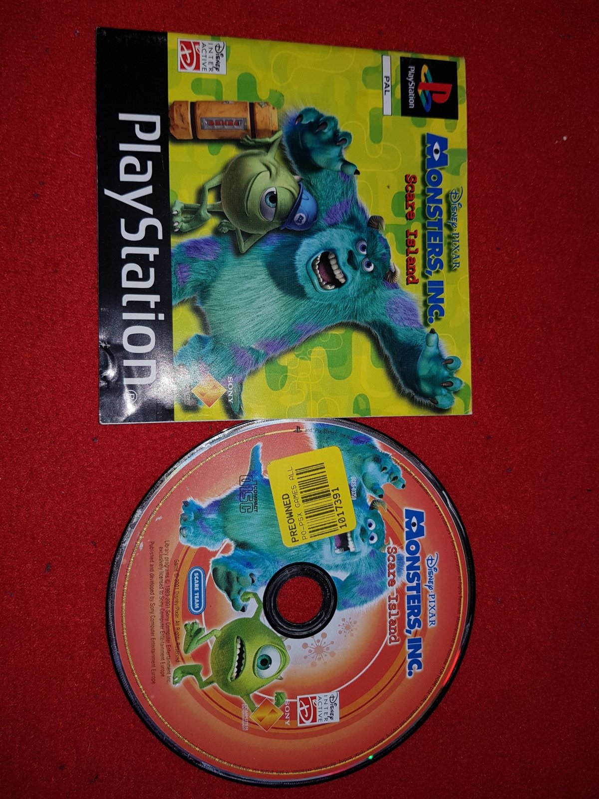 Disney's Monsters: Scare Island - PS1 Game - PlayStation, Games, Action and adventure - Level Up Gaming NZ
