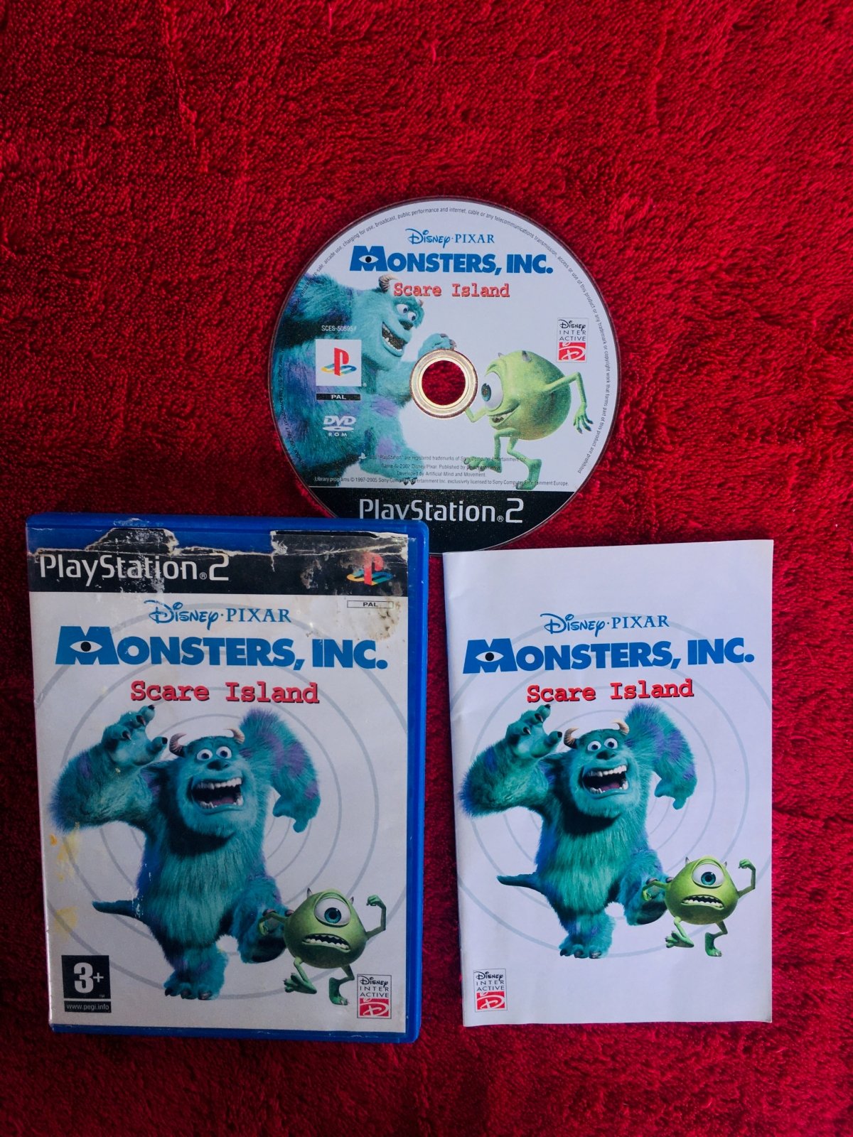 Disney's Monsters: Scare Island - PS2 Game - PlayStation 2, Games, Action and adventure - Level Up Gaming NZ