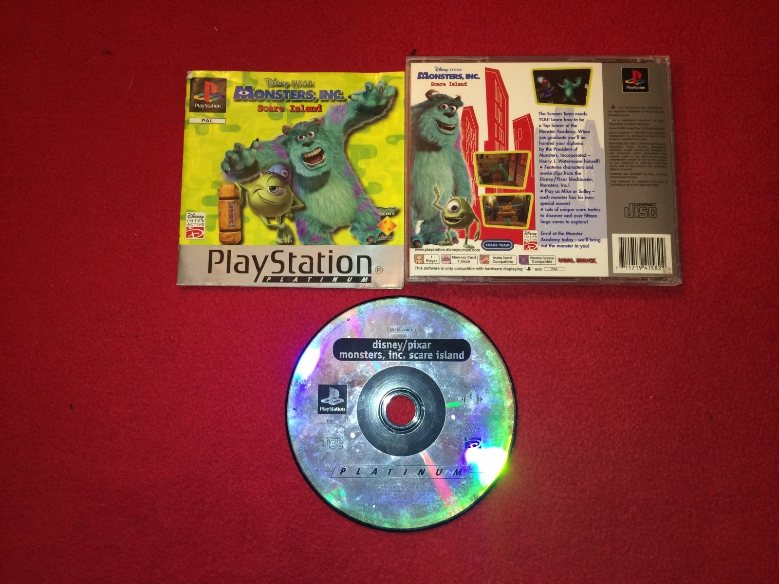 Disney's Monsters: Scare Island - PS1 Game - PlayStation, Games, Action and adventure - Level Up Gaming NZ