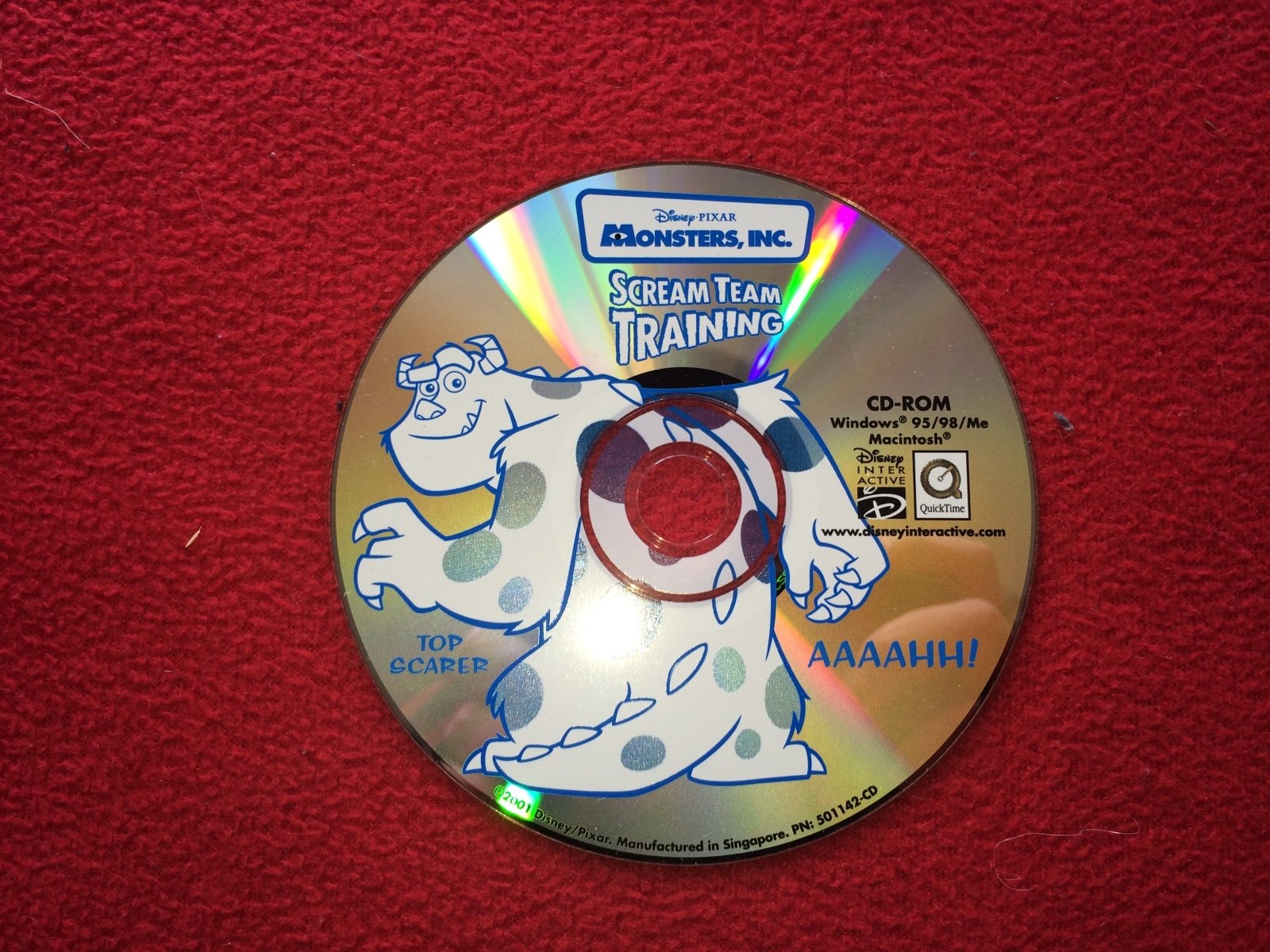 Monsters Inc. Scream Team Training - PC Game - PC games, Kids and educational - Level Up Gaming NZ