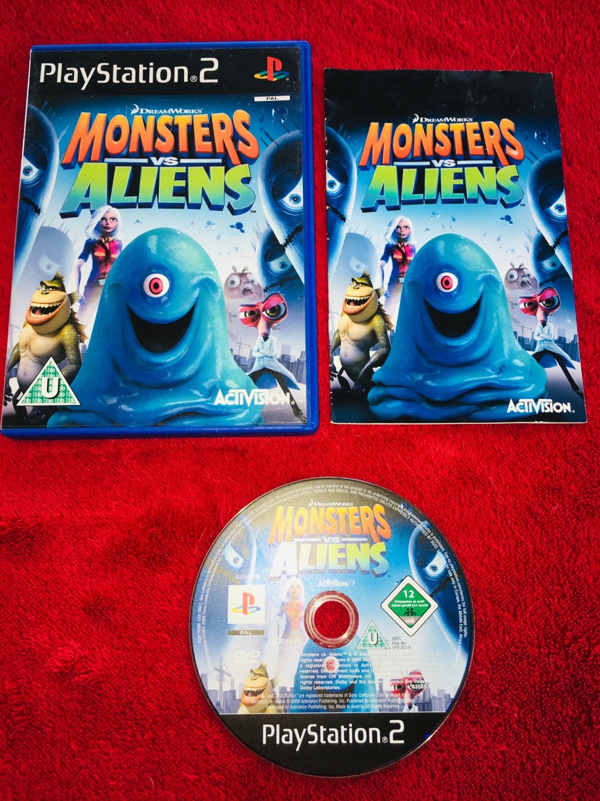 Monsters vs. Aliens - PS2 Game - PlayStation 2, Games, Action and adventure - Level Up Gaming NZ