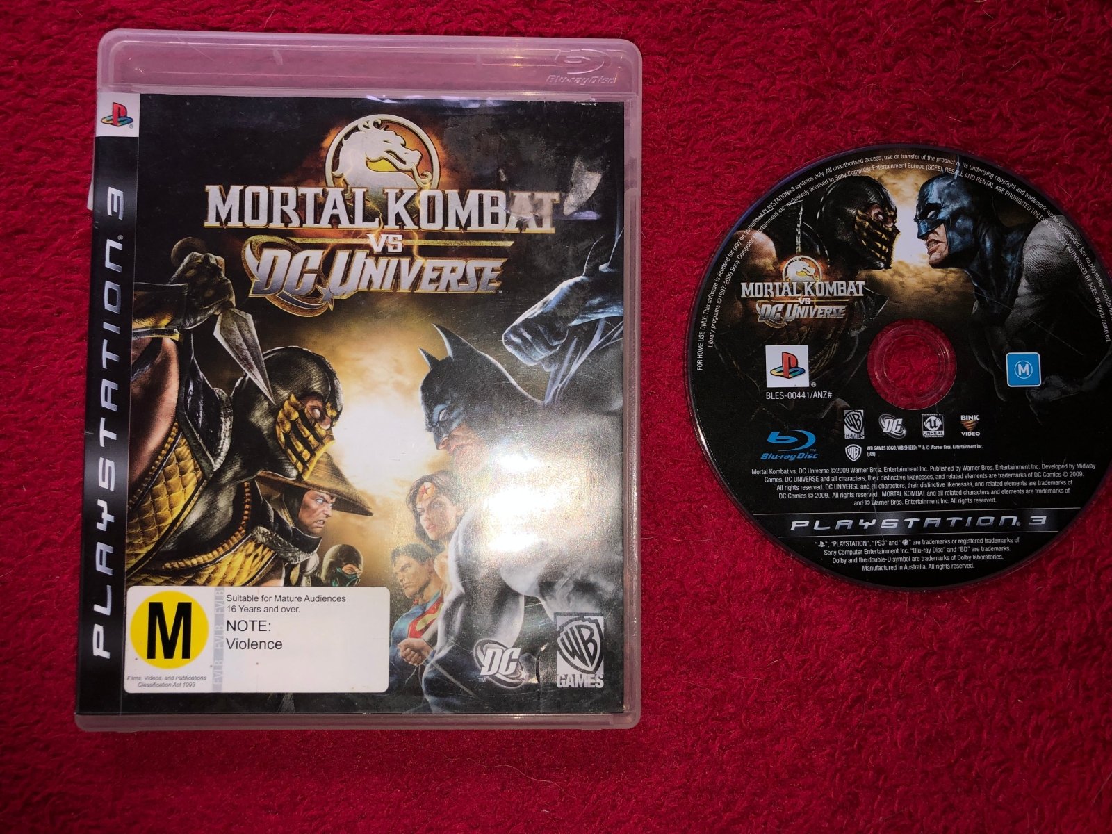 Mortal Kombat vs. DC Universe - PS3 Game - PlayStation 3, Games, Fighting - Level Up Gaming NZ
