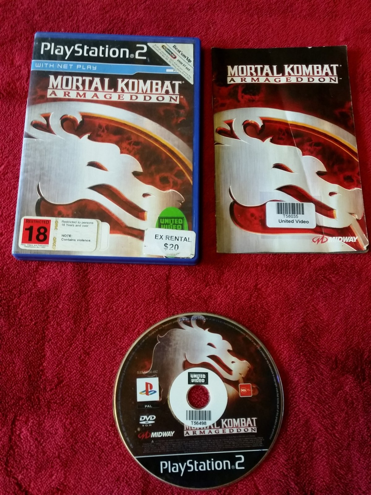 Mortal Kombat Armageddon - PS2 Game - PlayStation 2, Games, Fighting - Level Up Gaming NZ