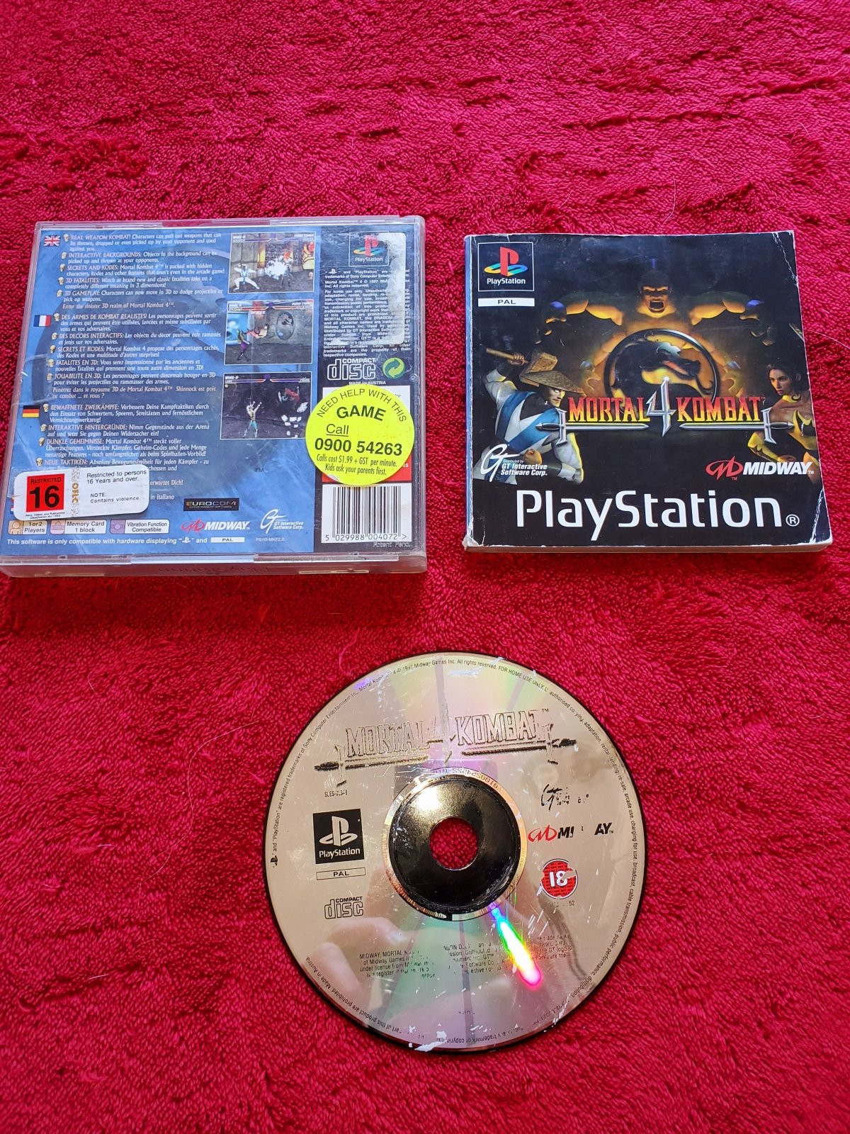 Mortal Kombat 4 - 8.6/10! PS1 Game - PlayStation, Games, Fighting - Level Up Gaming NZ