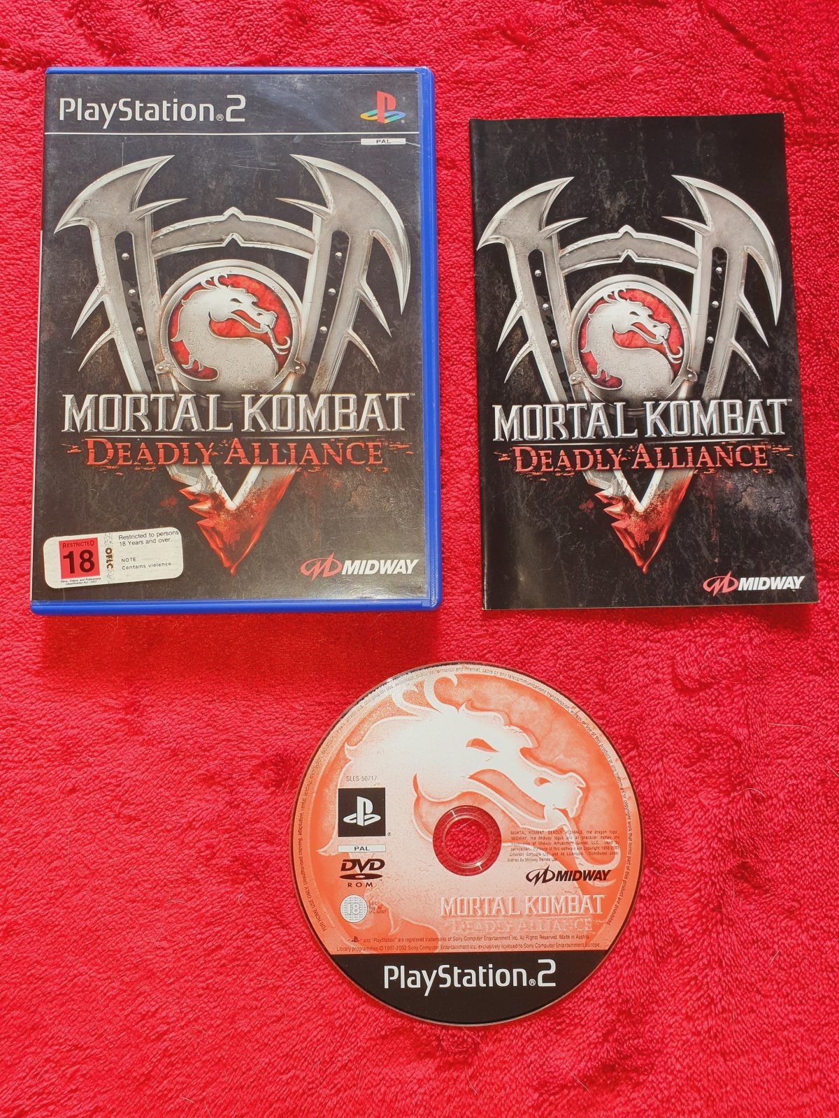 Mortal Kombat: Deadly Alliance - PS2 Game - PlayStation 2, Games, Fighting - Level Up Gaming NZ