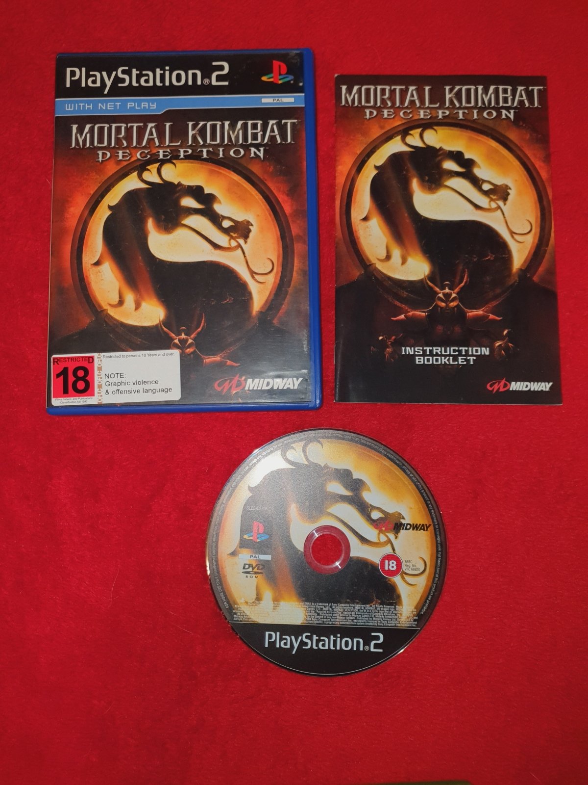 Mortal Kombat: Deception - 8.5/10! PS2 Game - PlayStation 2, Games, Fighting - Level Up Gaming NZ