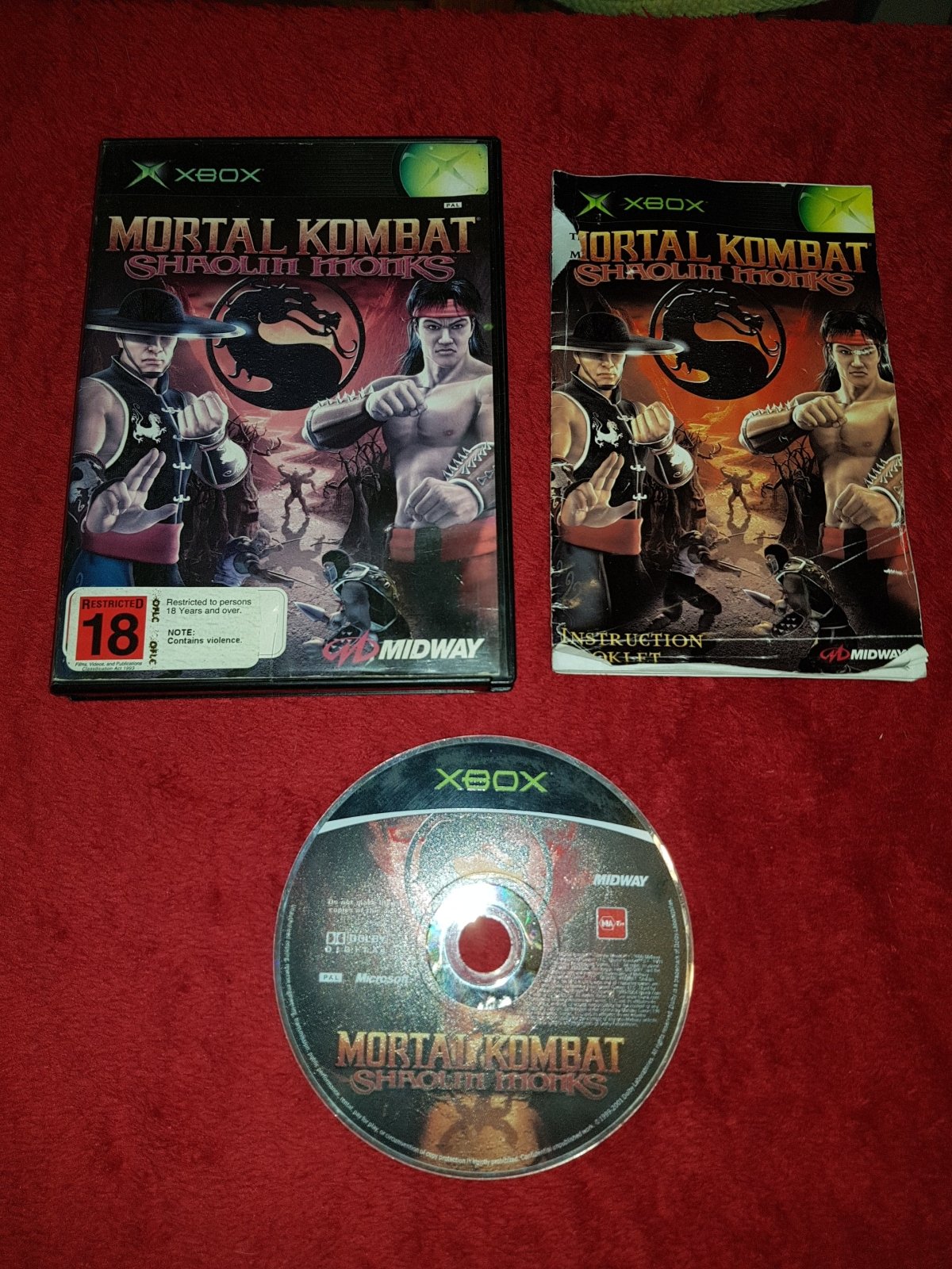 Mortal Kombat: Shaolin Monks - XBOX Game - Xbox, Games, Fighting - Level Up Gaming NZ