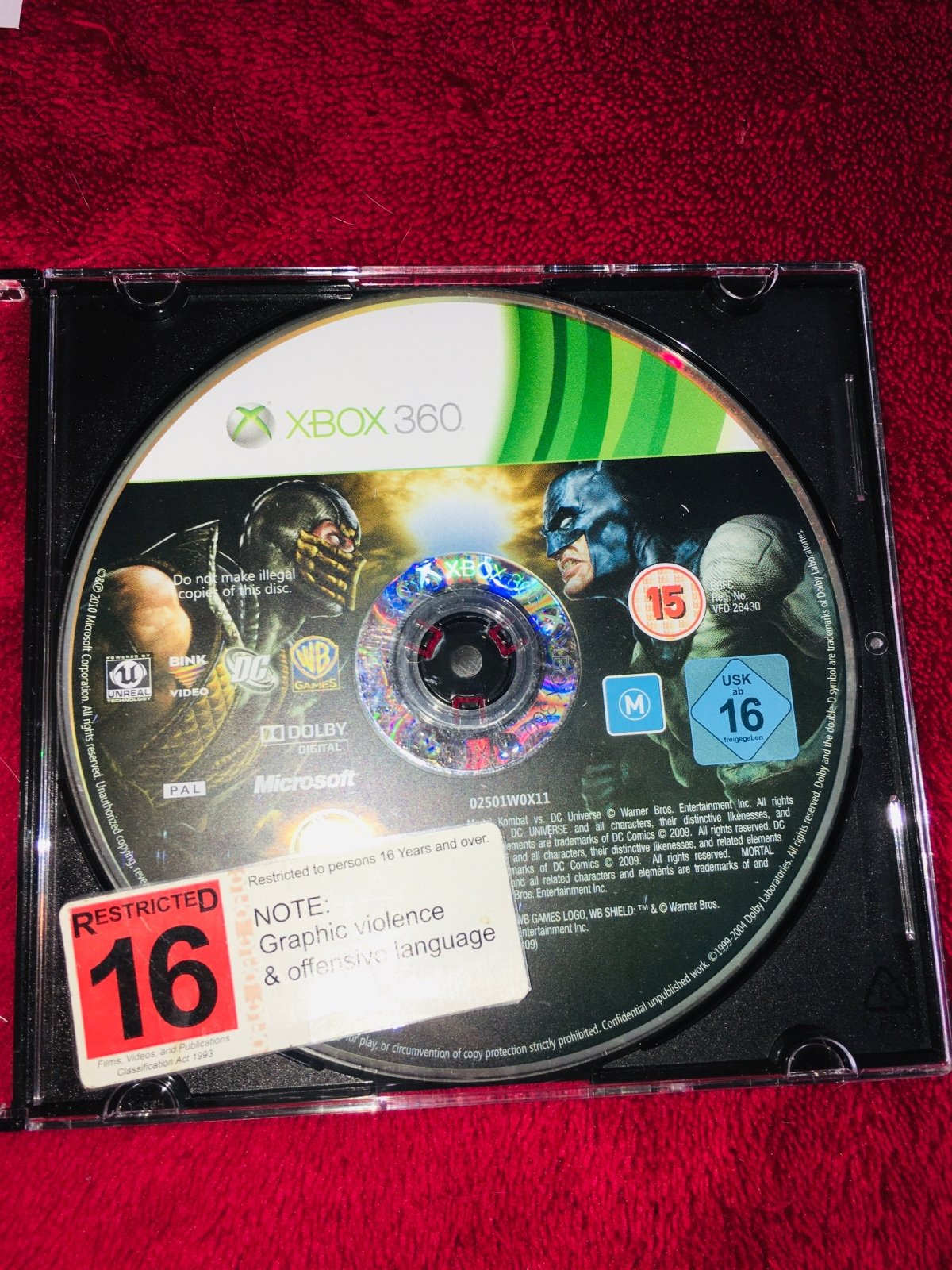 Mortal Kombat vs. DC Universe - XBOX360 Game - Xbox 360, Games, Fighting - Level Up Gaming NZ
